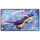 Tarkir Dragonstorm Neriv, Heart of the Storm Black Stitched Playmat - Magic the Gathering TCG