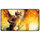 Tarkir Dragonstorm Betor, Kin to All Black Stitched Playmat - Magic the Gathering TCG