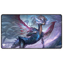 Tarkir Dragonstorm Shiko, Paragon of the Way Black Stitched Playmat - Magic the Gathering TCG