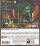 Wolf Among Us Back Cover - Playstation 3 Pre-Played