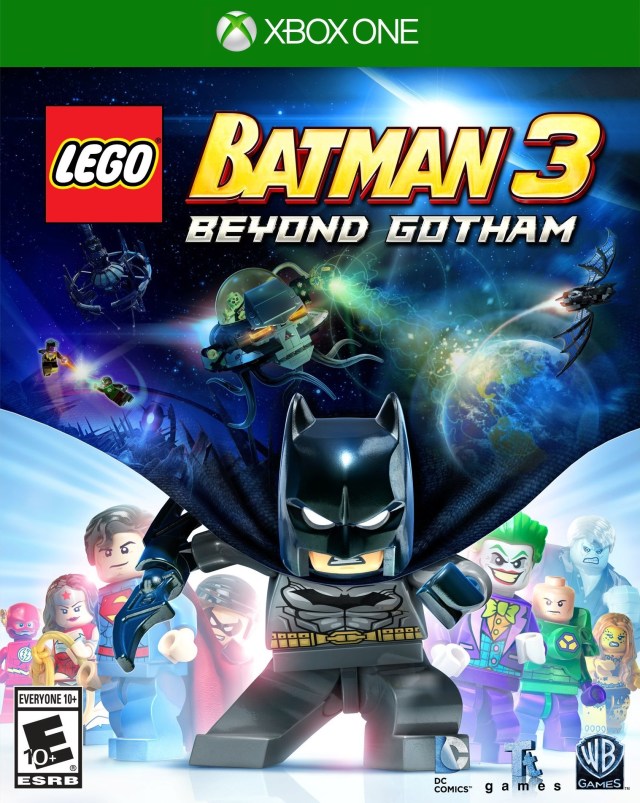 Lego Batman 3 Beyond Gotham Back Cover - Xbox One Pre-Played