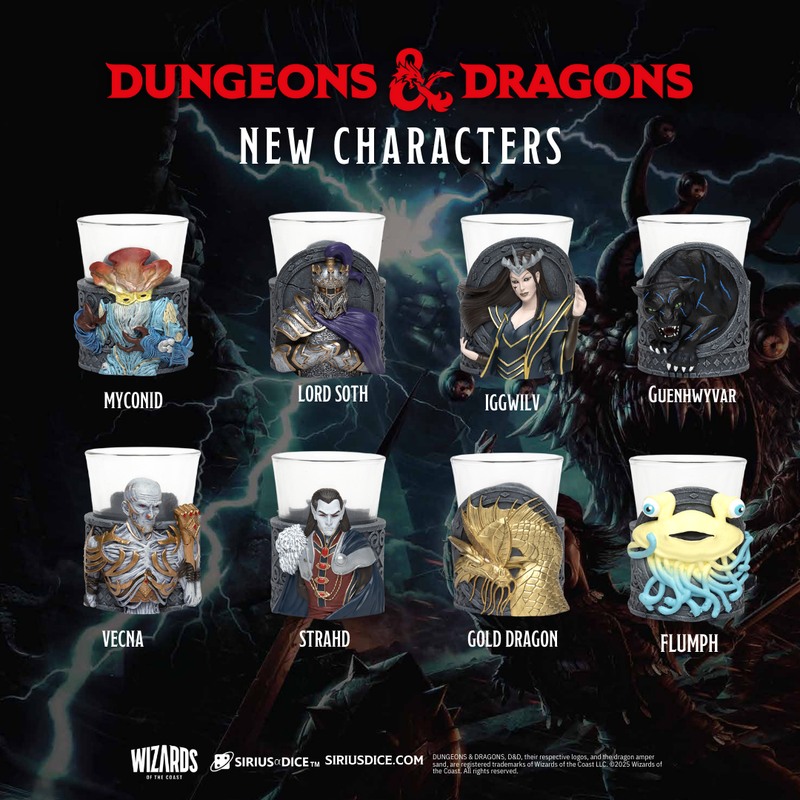 Dungeons & Dragons Mystery Mini Dice Cups Wave 2