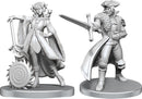 Jester Lavorre & Fjord Stone W26 - Critical Role Unpainted Miniatures