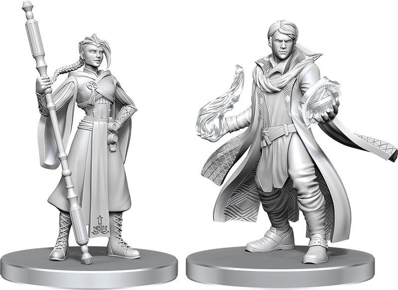Beauregard Lionett & Caleb Widogast W26 - Critical Role Unpainted Miniatures
