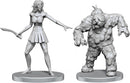 Mudwretch & Buso W26 - Pathfinder Battles Deep Cuts Unpainted Miniatures