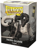 Dragon Shields: (100) Matte Clear Non-Glare Card Sleeves