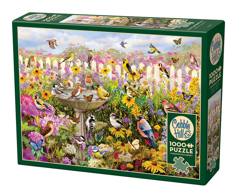 Backyard Bird Bath 1000 Piece Puzzle