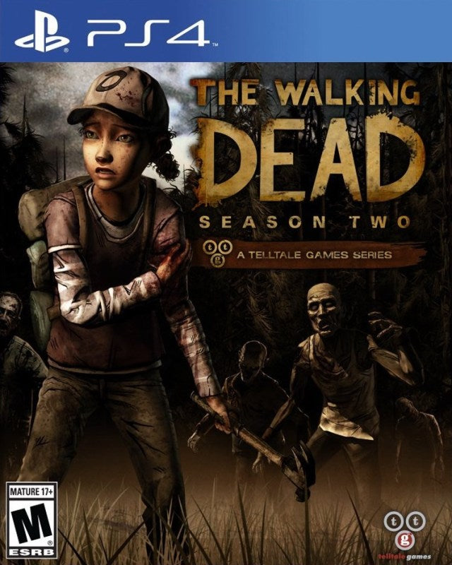 Walking Dead Season 2 Front Cover - Playstation 4 Pre-Played