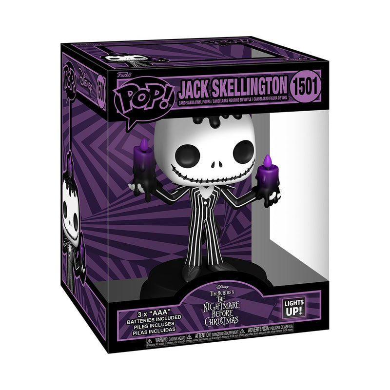 Pop! Disney - Nightmare Before Christmas Halloween Light Up Jack Skellington