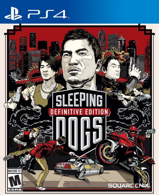 Sleeping Dogs Definitive Edition Front Cover - Playstation 4 Pre-Played