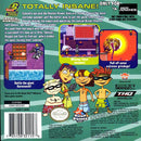 Rocket Power: Beach Bandits Back Cover - Nintendo Gameboy Advance Pre-Played