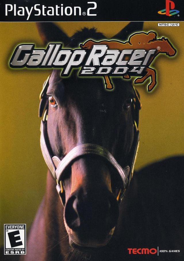 Gallop Racer 2004 Front Cover - Playstation 2 Pre-Played