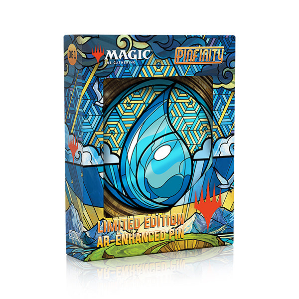 Stained Glass Island - Magic The Gathering Limited Edition AR Pin