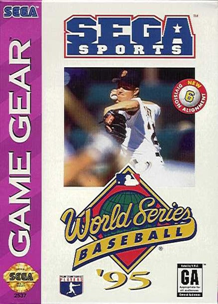 World Series Baseball '95  - Sega Game Gear Pre-Played