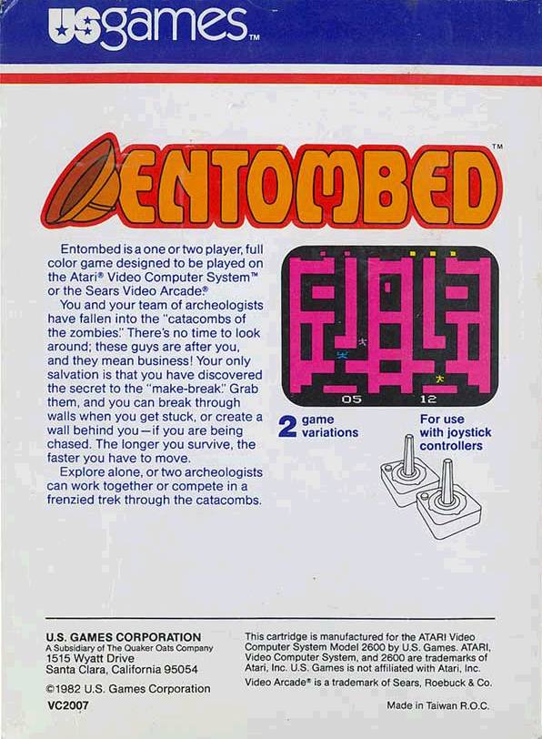 Entombed  - Atari Pre-Played