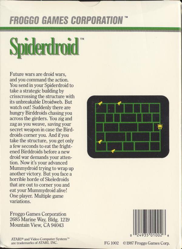 Spiderdroid - Atari Pre-Played