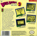 Bugs Bunny Crazy Castle 2 Back Cover - Nintendo Gameboy Pre-Played