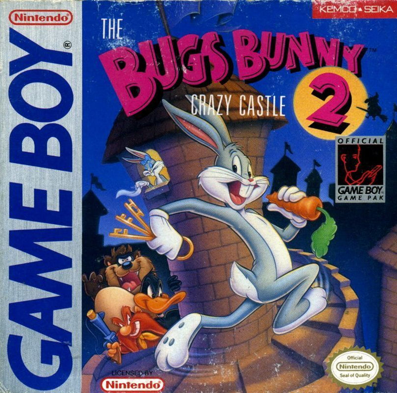 Bugs Bunny Crazy Castle 2 Front Cover - Nintendo Gameboy Pre-Played