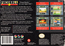 Faceball 2000 Back Cover - Super Nintendo, SNES Pre-Played