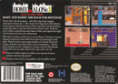 Home Alone 2 Back Cover - Super Nintendo, SNES Pre-Played