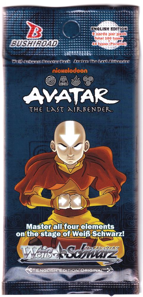 Avatar The Last Air Bender Booster Pack - Weiss Schwarz TCG