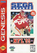 NFL 95 Front Cover - Sega Genesis Pre-Played