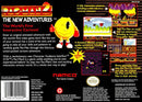 Pac-man 2: The New Adventures Back Cover - Super Nintendo, SNES Pre-Played