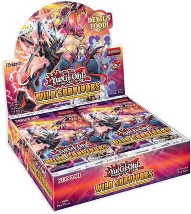 Wild Survivors Booster Box - Yu-Gi-Oh TCG