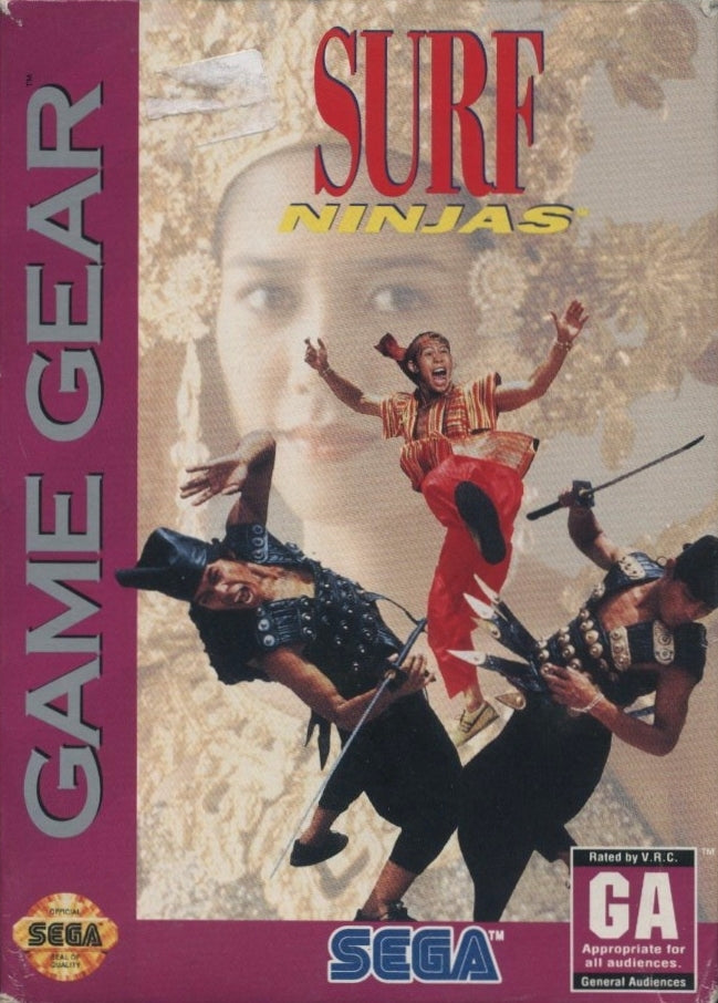 Surf Ninjas  - Sega Game Gear Pre-Played