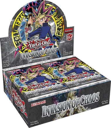 Invasion of Chaos 25th Anniversary Booster Box - Yu-Gi-Oh TCG