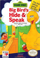 Sesame Street: Big Bird's Hide & Speak  - Nintendo Entertainment System, NES Pre-Played