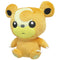 Sanei Pokemon All Star Collection Teddiursa Plush, 6"