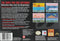 The Hunt for Red October Back Cover - Super Nintendo SNES Pre-Played