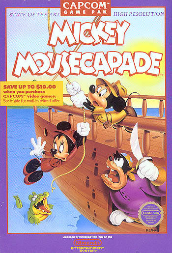 Mickey Mousecapade  - Nintendo Entertainment System, NES Pre-Played