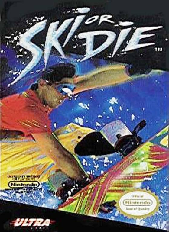 Ski or Die - Nintendo Entertainment System  NES Pre-Played