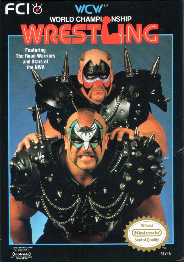 WCW Wrestling - Nintendo Entertainment System  NES Pre-Played