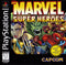 Marvel Super Heroes Front Cover - Playstation 1 Pre-Played