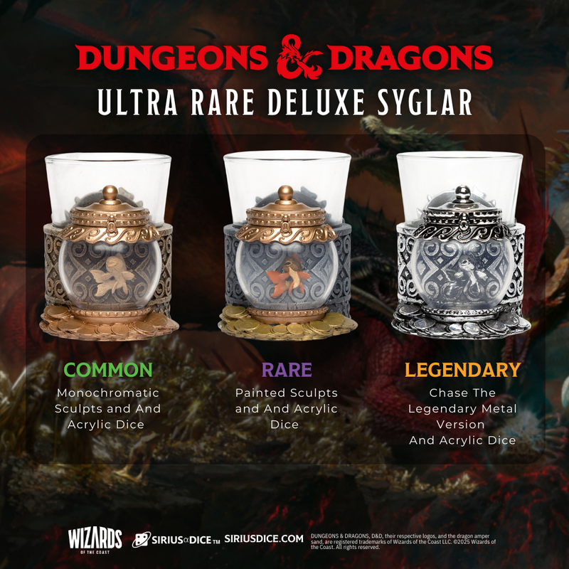 Dungeons & Dragons Mystery Mini Dice Cups Wave 2
