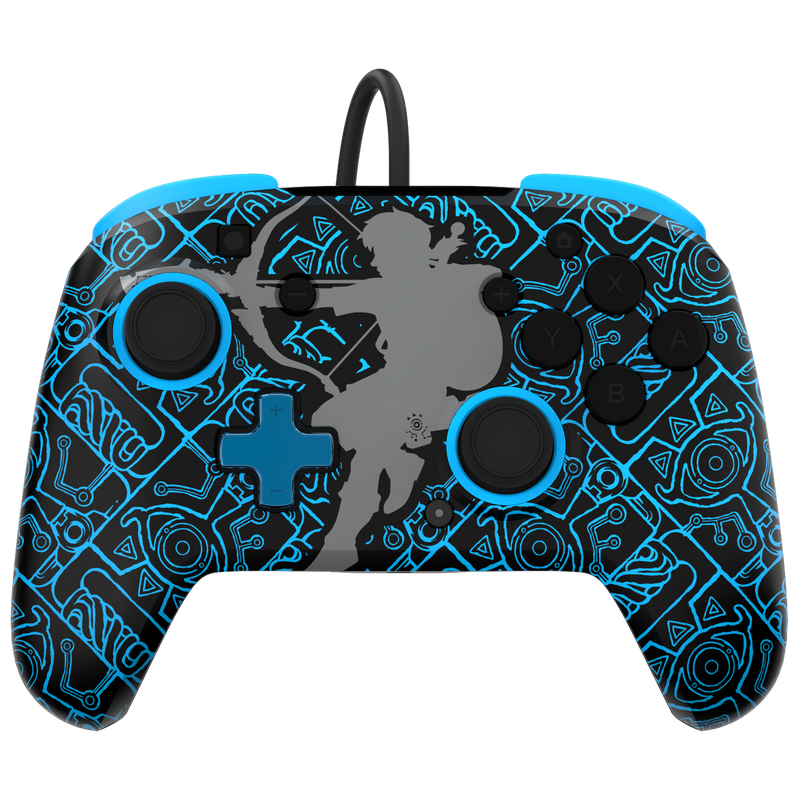 PDP Rematch Glow Wired Sheikah Shoot Controller - Nintendo Switch