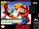 Mario's Early Years: Fun with Numbers - Super Nintendo, SNES Pre-Played