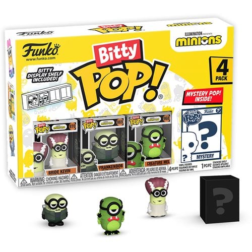 Bitty Pop! Minions 4 Pack - Frankenbob