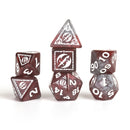 Dungeons & Dragons New Adventurer Dice Set - Fighter Red