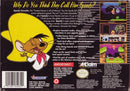 Speedy Gonzales Los Gatos Bandidos Back Cover - Super Nintendo, SNES Pre-Played