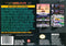 Top Gear 2 Back Cover - Super Nintendo, SNES Pre-Played