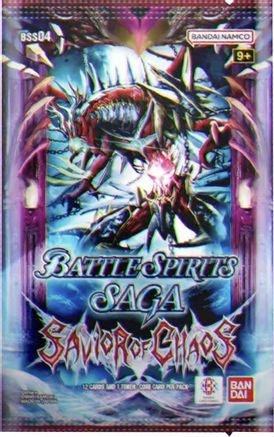 Savior of Chaos Booster Pack - Battle Spirits Saga TCG