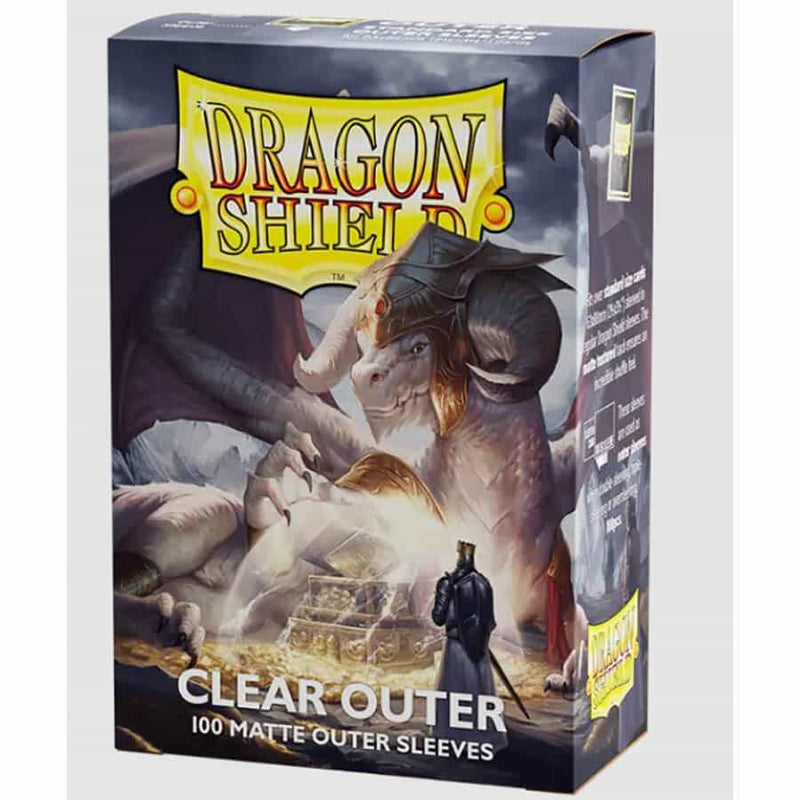 Dragon Shield (100) Clear Outer Matte Sleeves