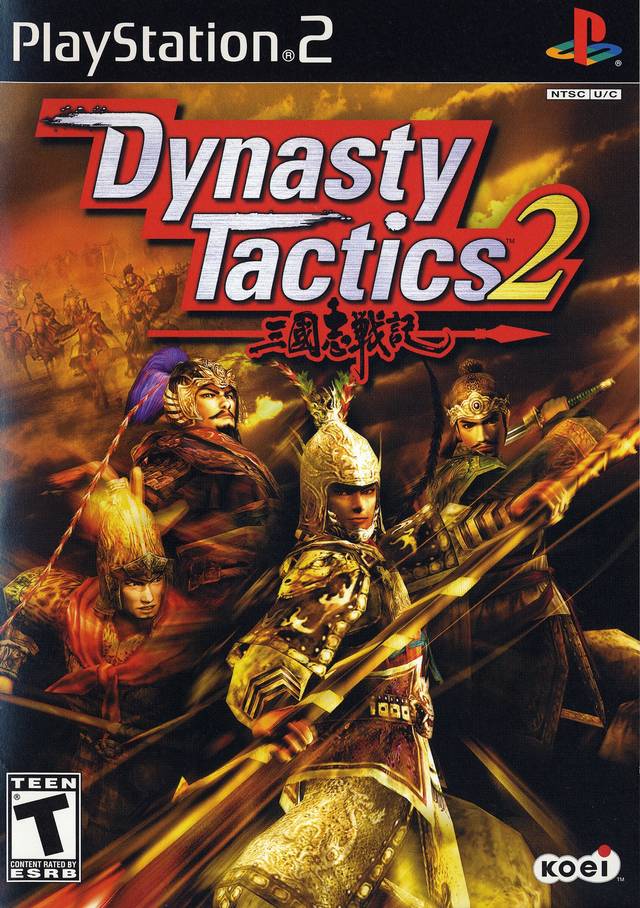 Dynasty Tactics 2 Front Cover - Playstation 2 Pre-Played