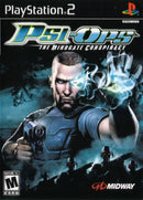Psi-Ops: The Mindgate Conspiracy Front Cover - Playstation 2 Pre-Played