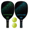 Activator Wooden Pickleball Paddles - 2 Player Set