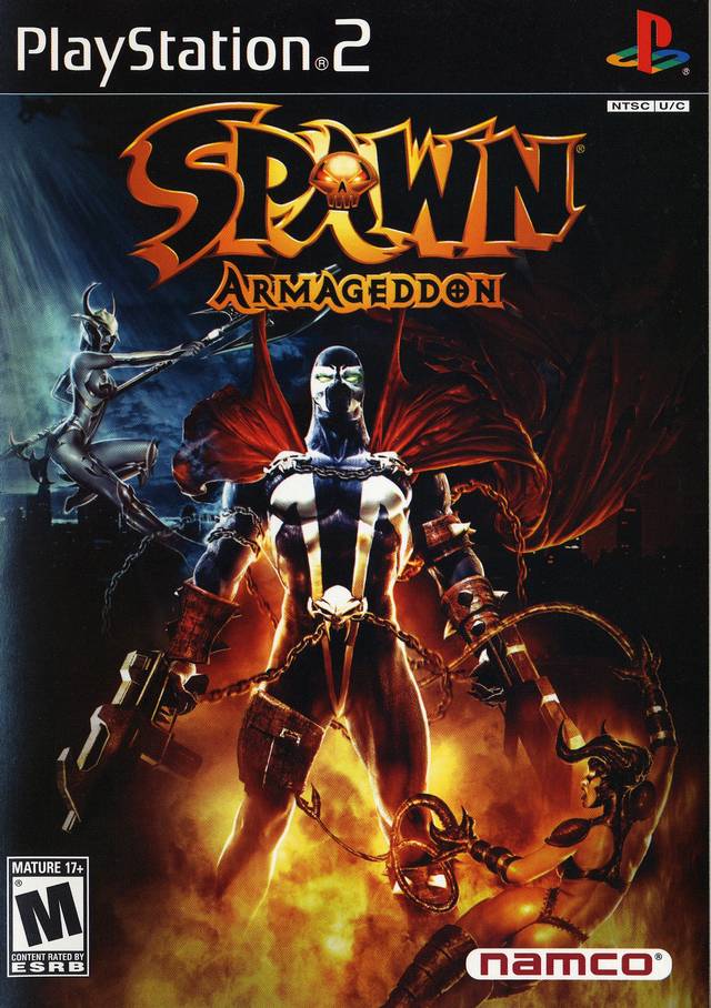 Spawn Armageddon Front Cover - Playstation 2 Pre-Played